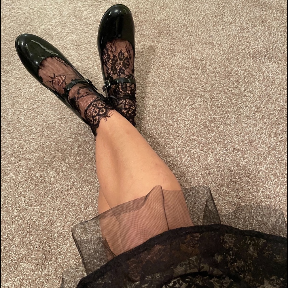 Summer Mesh Breathable Lace Jacquard Socks